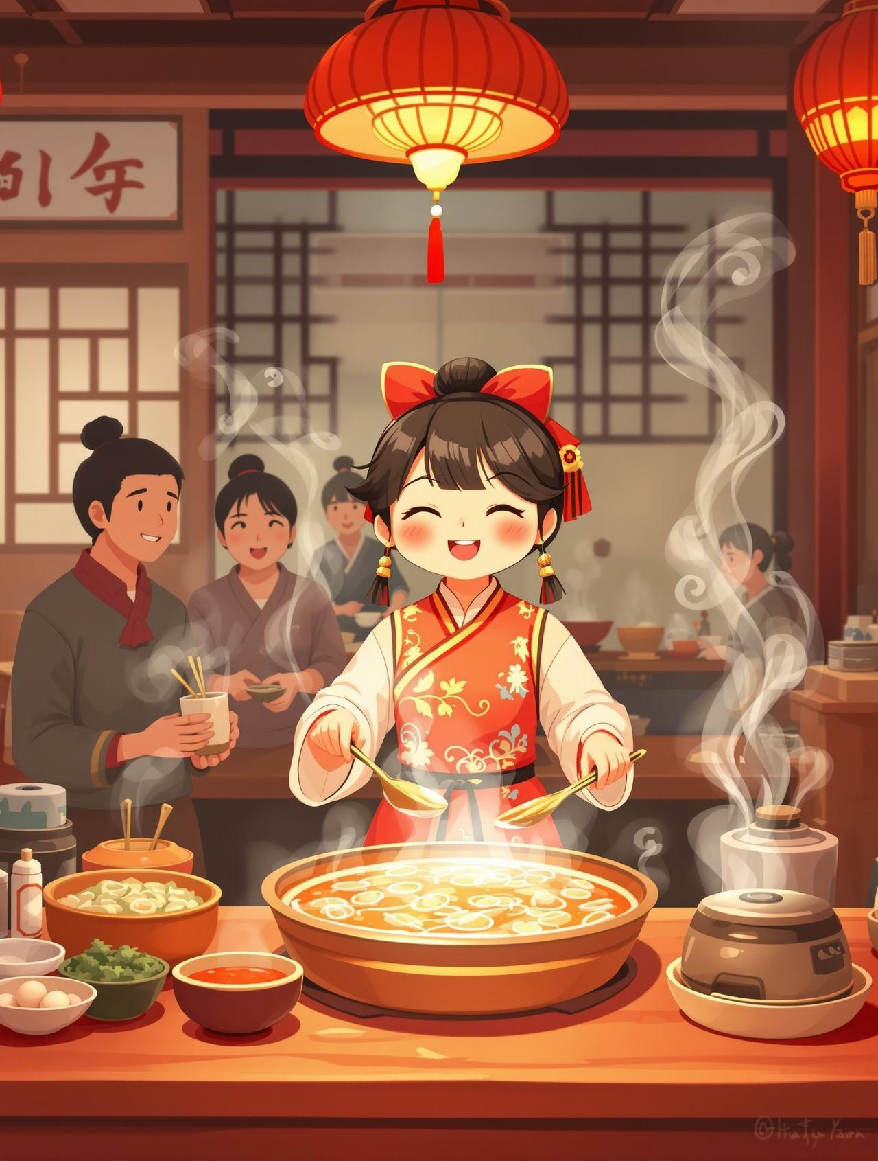 成人短剧18 - 我在古代开火锅店